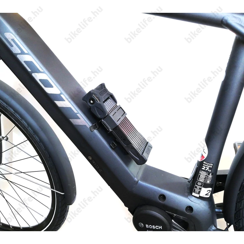 Zár Összehajtható Abus Bordo Big 6000/120 fekete 120cm