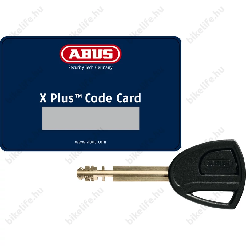 Zár Összehajtható Abus Bordo Granit X-Plus 6500/90 fekete 90cm hosszú