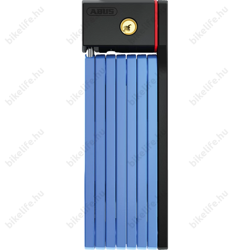 Abus Bordo uGrip 5700/100 összehajtható zár 100cm hosszú 5mm-es acéllapokból kék