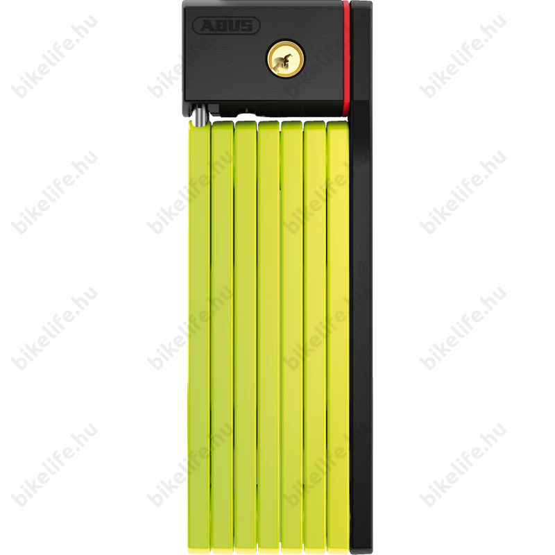 Abus Bordo uGrip 5700/100 összehajtható zár 100cm hosszú 5mm-es acéllapokból lime