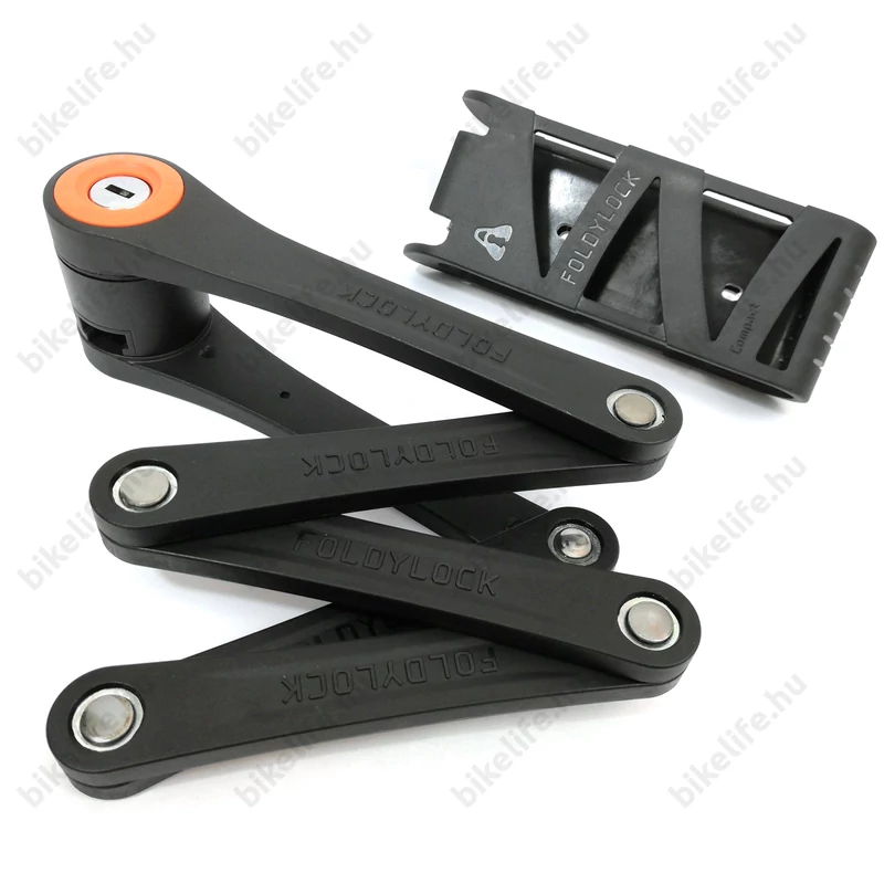 KTM Folding Lock 85 cm-es összehajtható zár tartó tokkal és 3db kulccsal