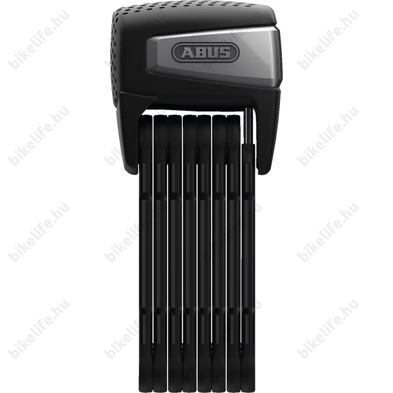 Abus Bordo 6500A SmartX összehajtható lakat fekete SH tartóval (kis és női vázak), 110cm hosszú
