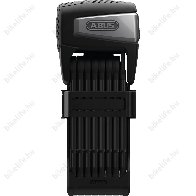 Abus Bordo 6500A SmartX összehajtható lakat fekete SH tartóval (kis és női vázak), 110cm hosszú