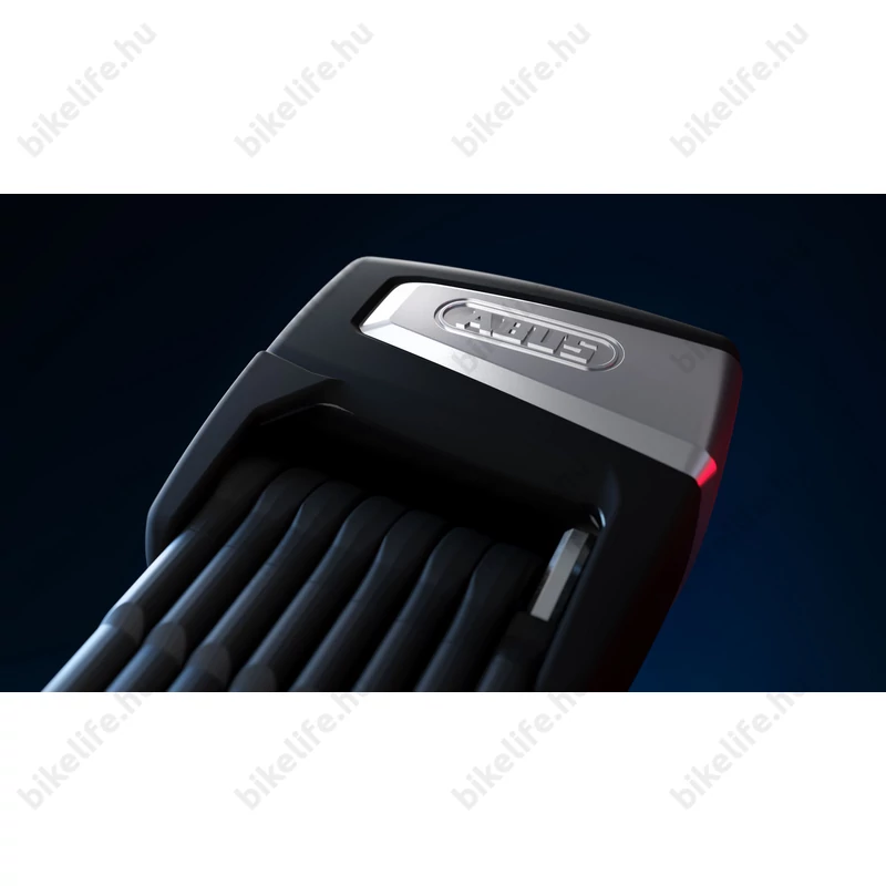 Abus Bordo 6500A SmartX összehajtható lakat fekete SH tartóval (kis és női vázak), 110cm hosszú