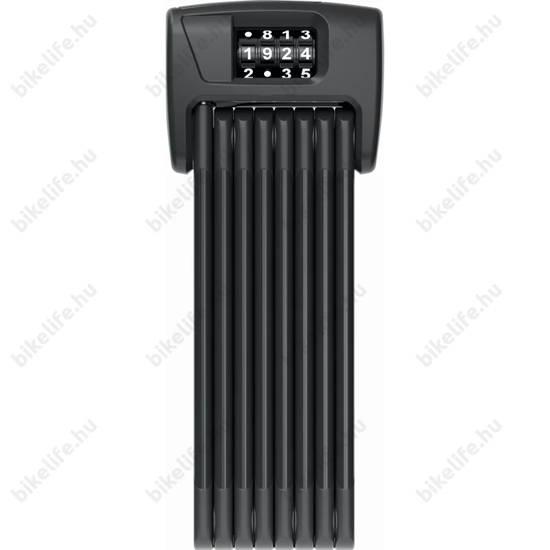 Abus Bordo 6000C/120 összehajtható lakat SH rögzítés, számzáras, fekete