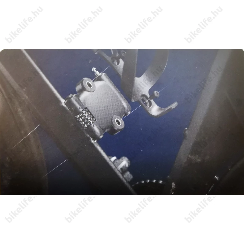 Zár Abus Sportflex 2504/90 számkombinációs, bowdenes, 90cm