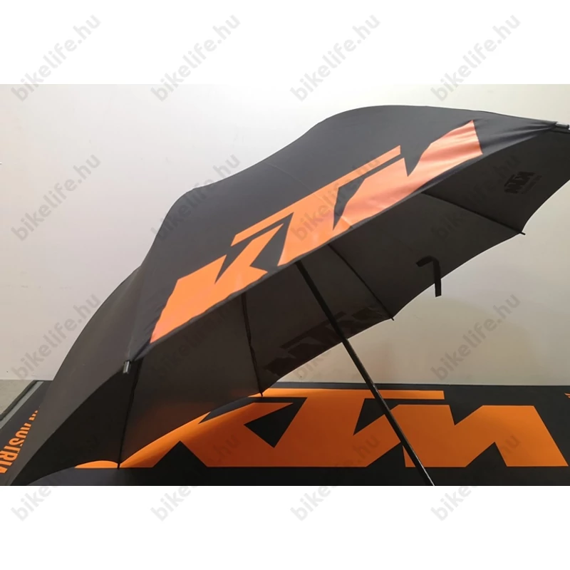 Ajándéktárgy KTM Esernyő fekete/narancs 130 cm átmérővel
