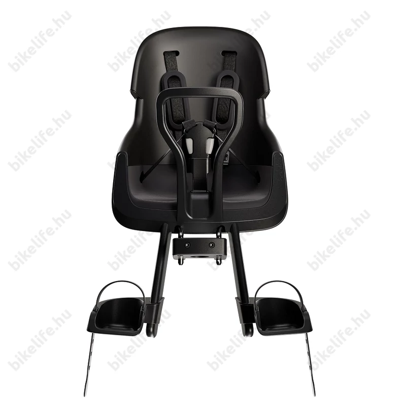 Bobike Exclusive Evolve Mini első gyerekülés integrált kapaszkodóval homlokcsőre szerelhető 9-15kg fekete