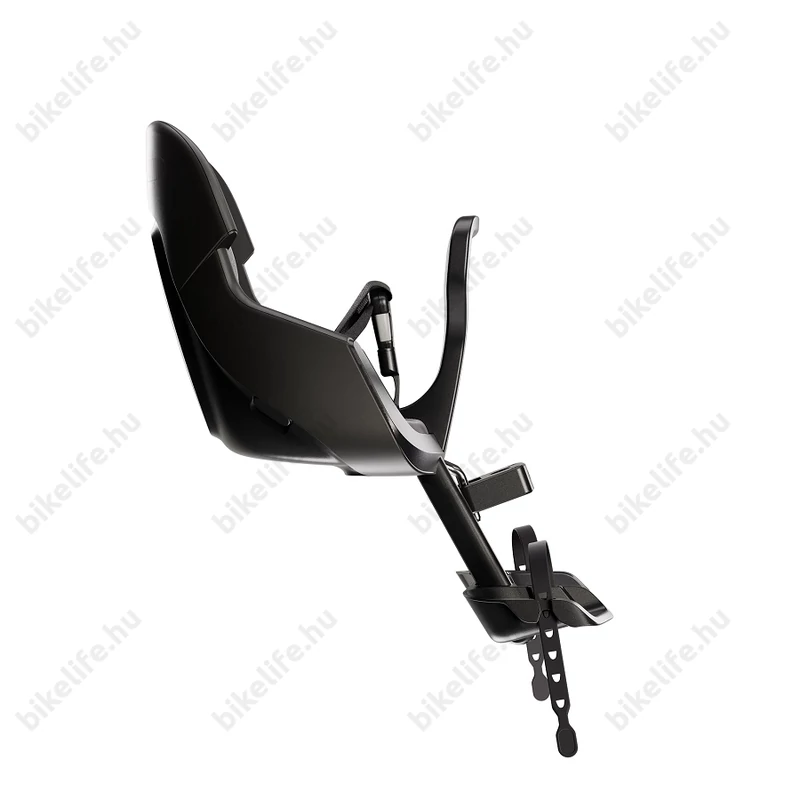 Bobike Exclusive Evolve Mini első gyerekülés integrált kapaszkodóval homlokcsőre szerelhető 9-15kg fekete