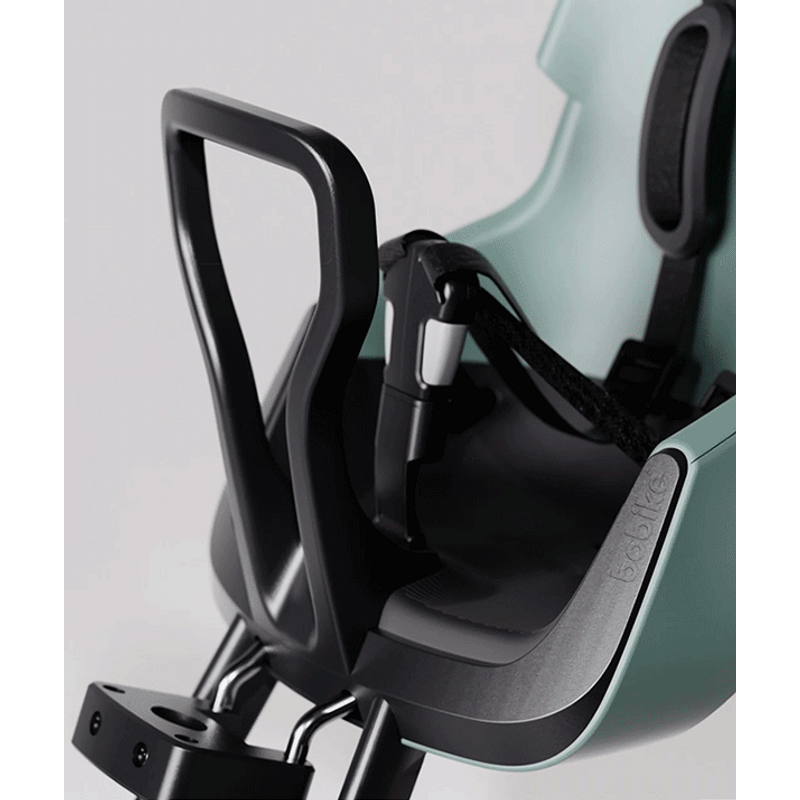 Bobike Exclusive Evolve Mini első gyerekülés integrált kapaszkodóval homlokcsőre szerelhető 9-15kg fekete