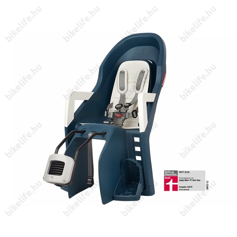 Polisport Guppy Maxi gyerekülés hátsó vázra szerelhető, jeans/krém