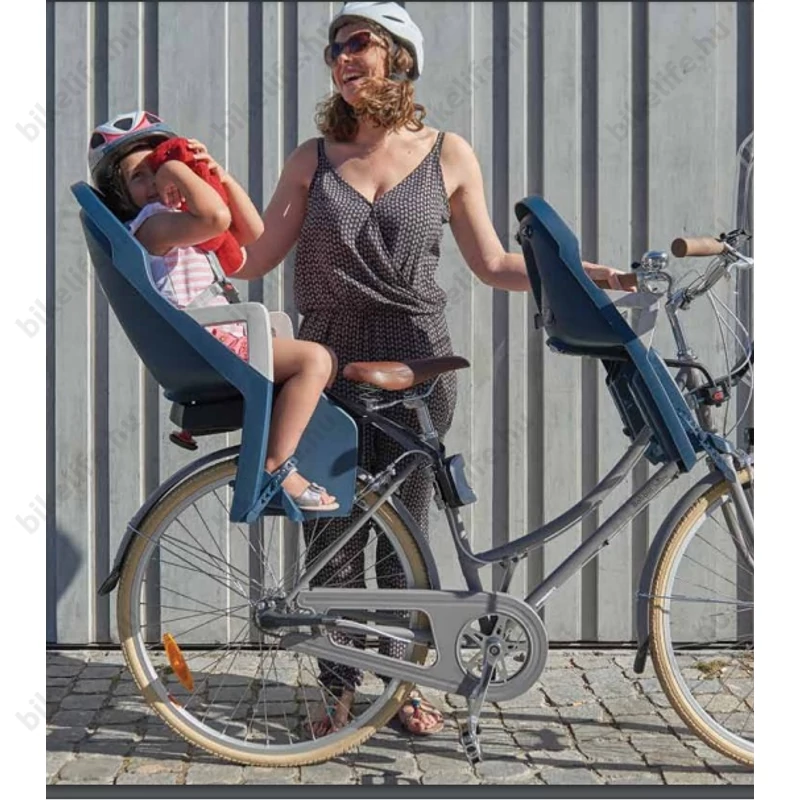 Polisport Guppy Maxi gyerekülés hátsó vázra szerelhető, jeans/krém