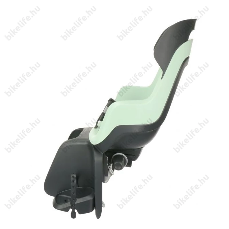 Bobike Go Maxi dönthető hátsó gyerekülés dupla falú konstrukció csomagtartóra szerelhető menta zöld