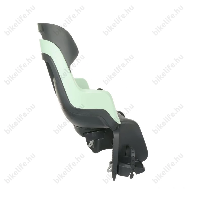 Bobike Go Maxi dönthető hátsó gyerekülés dupla falú konstrukció csomagtartóra szerelhető menta zöld