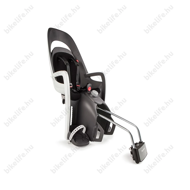 Hamax Caress gyerekülés hátsó vázra 22kg-ig terhelhető, szürke/fehér