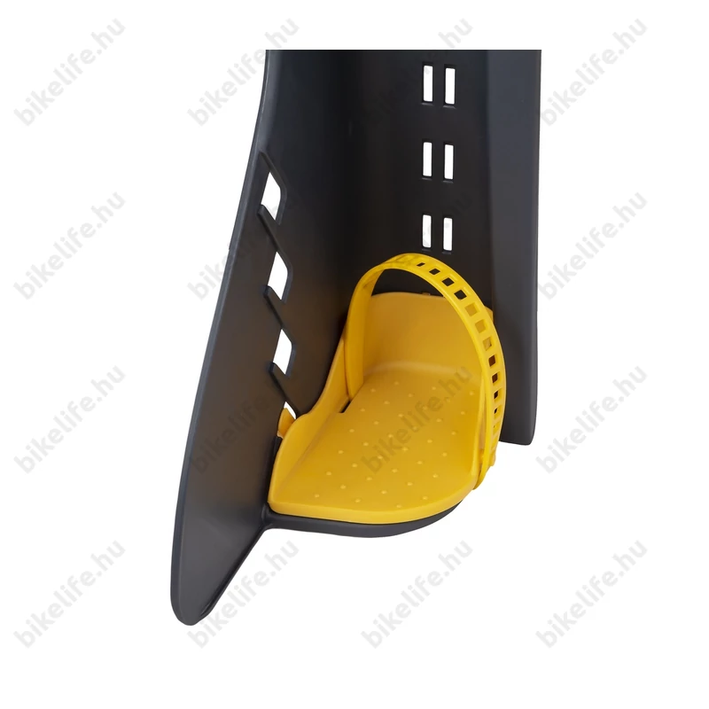 Kellys Keeper 50 gyerekülés hátsó vázra, 22kg-ig, 5 pontos öv, kapaszkodó, szürke