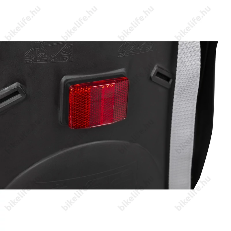 Kellys Keeper 30 gyerekülés hátsó vázra, 22kg-ig, 5 pontos öv, fekete