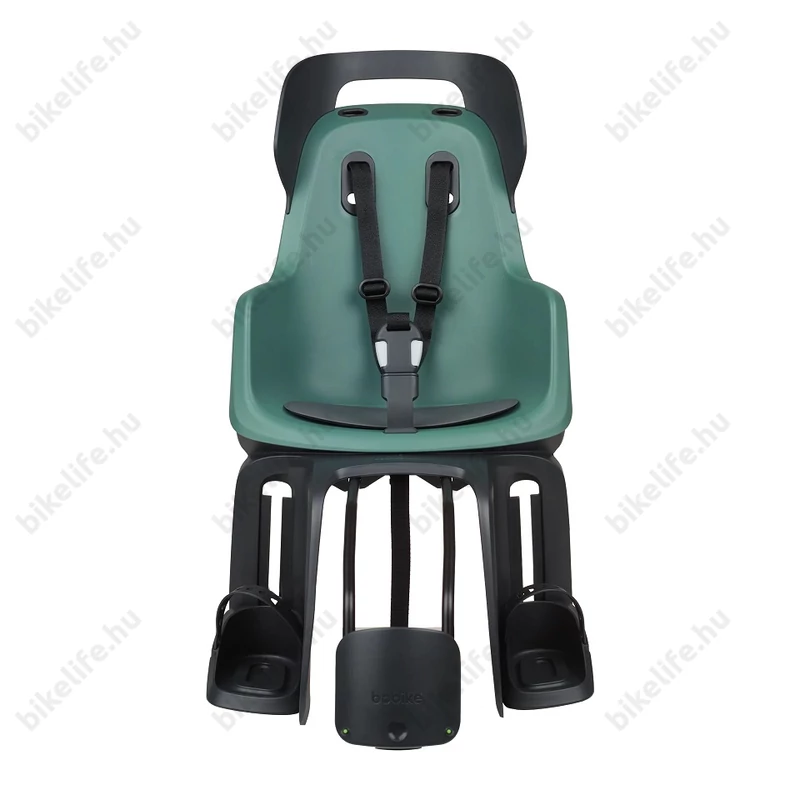 Bobike Go Maxi dönthető hátsó gyerekülés dupla falú konstrukció vázra szerelhető szürke