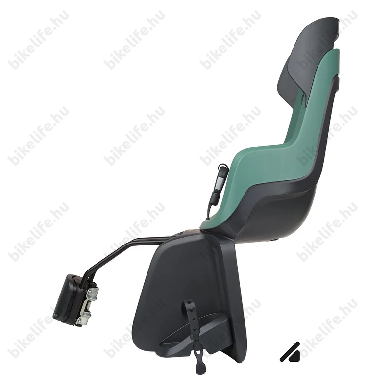 Bobike Go Maxi dönthető hátsó gyerekülés dupla falú konstrukció vázra szerelhető szürke