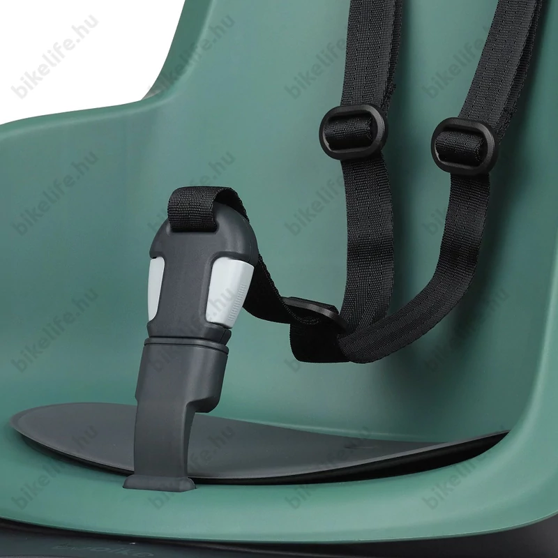 Bobike Go Maxi dönthető hátsó gyerekülés dupla falú konstrukció vázra szerelhető szürke