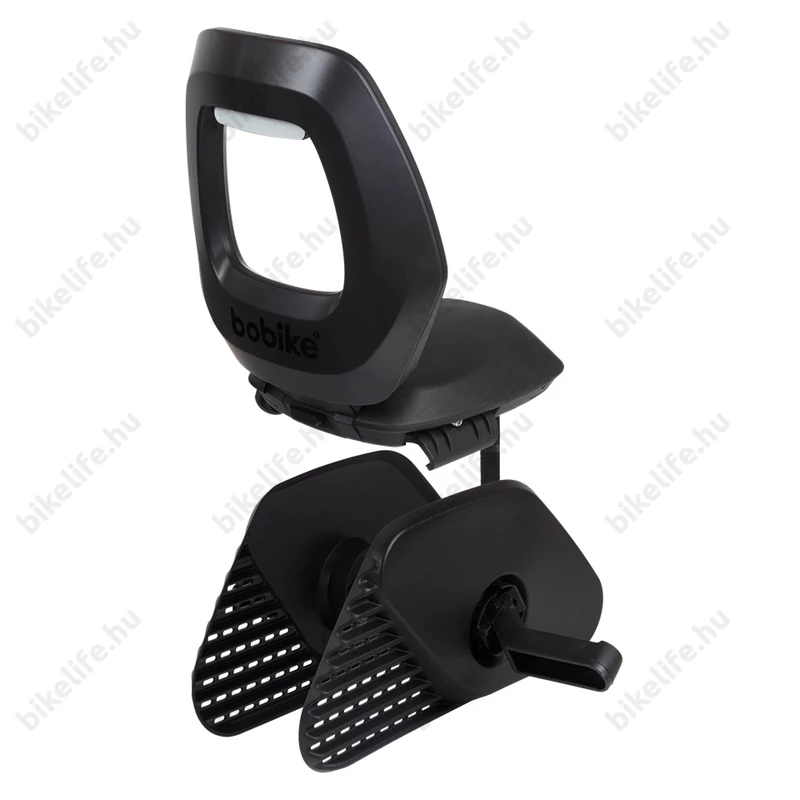Bobike One Junior gyerekülés csomagtartóra, 35kg-ig, fekete
