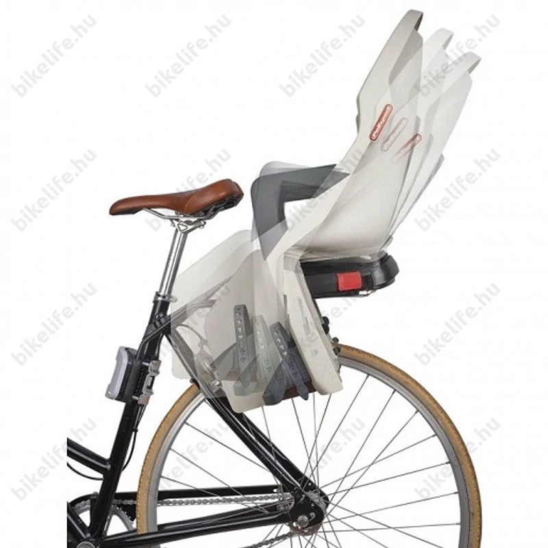 Gyerekülés csomagtartóra Polisport Guppy Maxi sötétszürke/ez