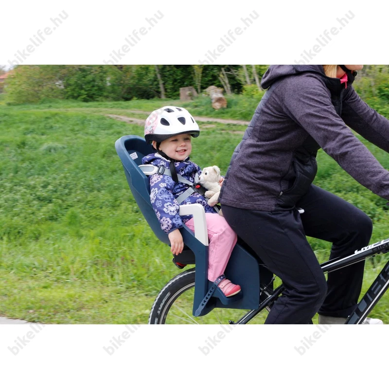 Gyerekülés csomagtartóra Polisport Guppy Maxi sötétszürke/ez