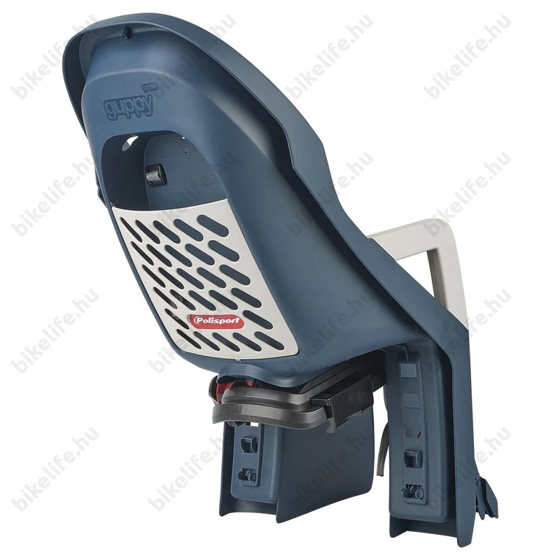 Gyerekülés csomagtartóra Polisport Guppy Maxi sötétszürke/ez
