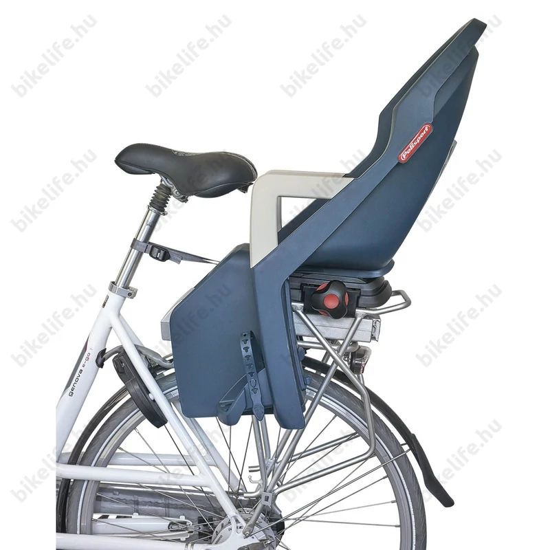 Gyerekülés csomagtartóra Polisport Guppy Maxi sötétszürke/ez