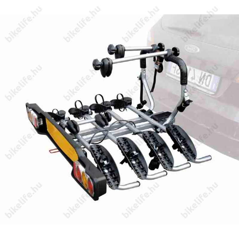 Kerékpárszállító vonóhorogra Peruzzo Siena 4kerékpár,dönt