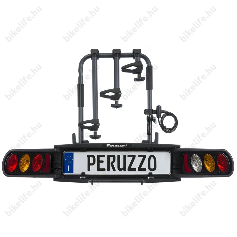 Kerékpárszállító vonóhorogra Peruzzo Pure Lock 3 kerékpárhoz