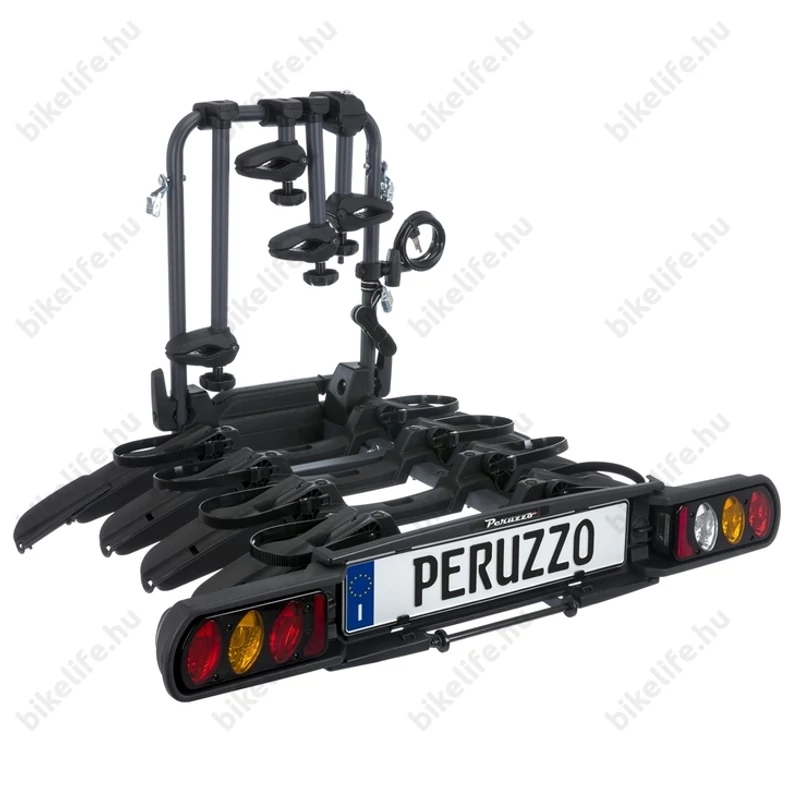 Kerékpárszállító vonóhorogra Peruzzo Pure Lock 4 kerékpárhoz