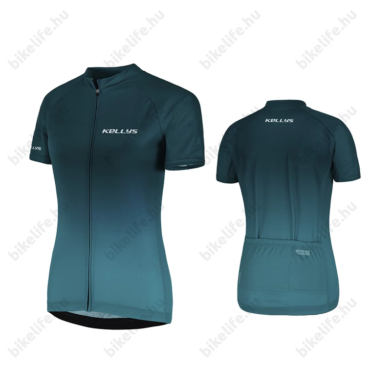 Kellys Maddie 2 női rövid ujjú női kerékpáros mez Blue XL