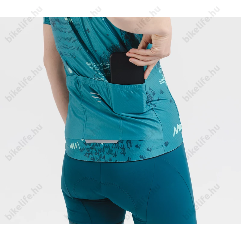 Kellys Maddie 3 Meadow rövid ujjú kerékpáros mez XL