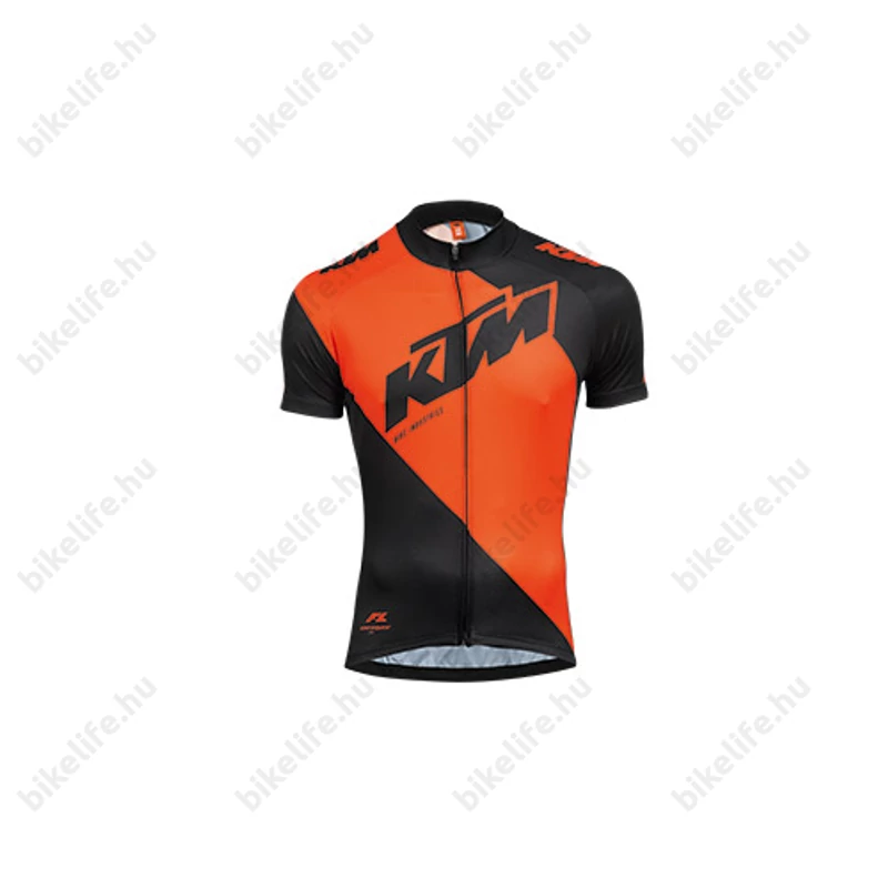 KTM Factory Youth gyerek rövid ujjú kerékpáros mez narancs/fekete 140cm