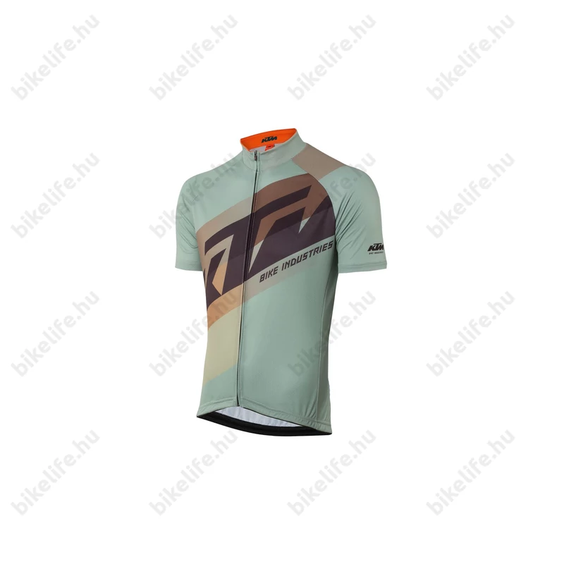 KTM Factory Line rövid ujjú kerékpáros mez aqua/tölgy S-es