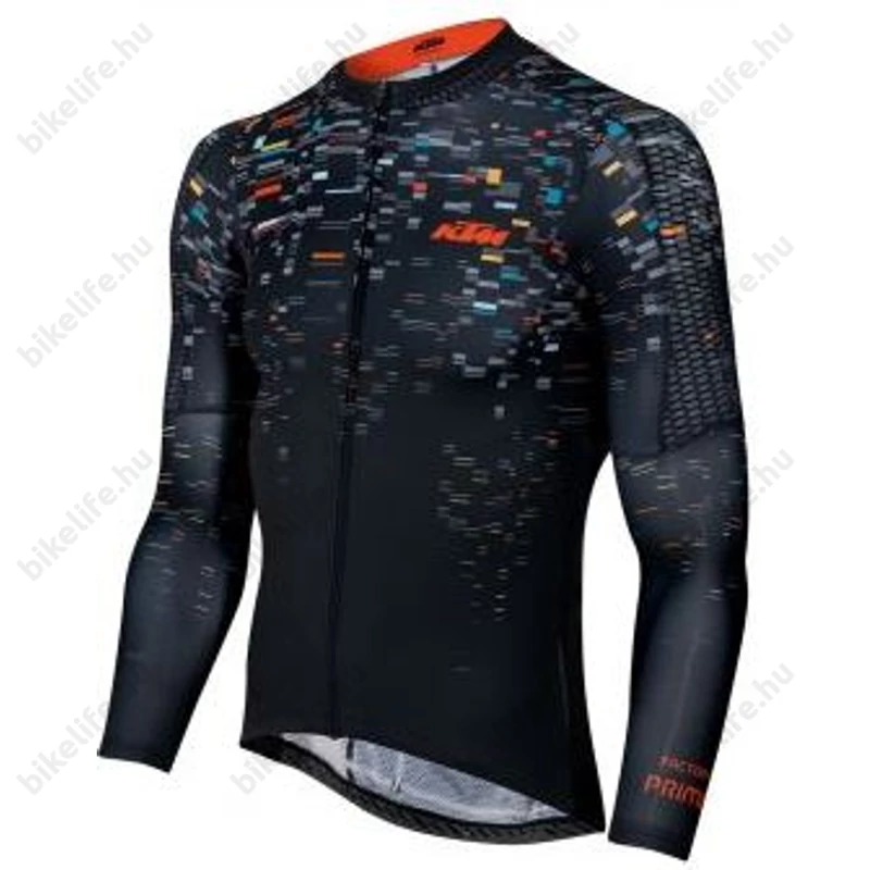 KTM Factory Prime hosszú ujjú mez Black/Rustle L