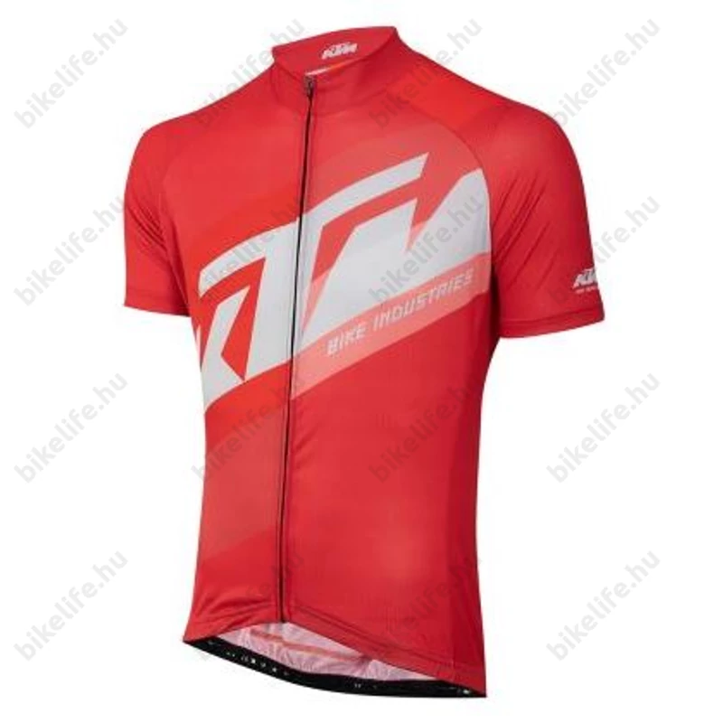 KTM Factory Line rövid ujjú piros/ezüst XXXXL-es