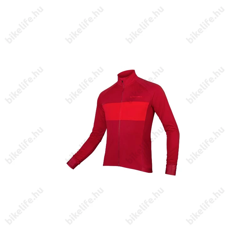 Endura Xtrack FS260-Pro Jetstream L/S Jersey II hosszú ujjú kerékpáros mez piros S-es