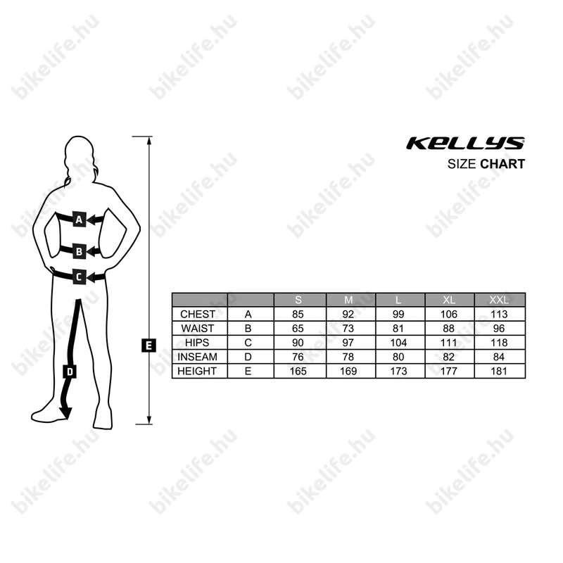 Kellys Maddie 2 kerékpáros rövid nadrág, női, betétes fekete/bordó M