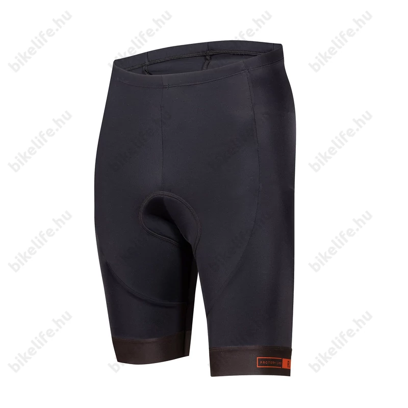 KTM Factory Line rövid nadrág kantár nélkül, betétes, fekete/narancs XXL
