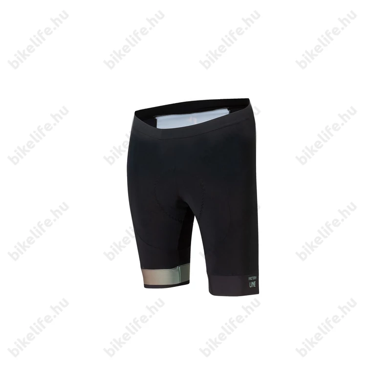 KTM Factory Line rövid nadrág kantár nélkül, betétes, fekete/tölgy S