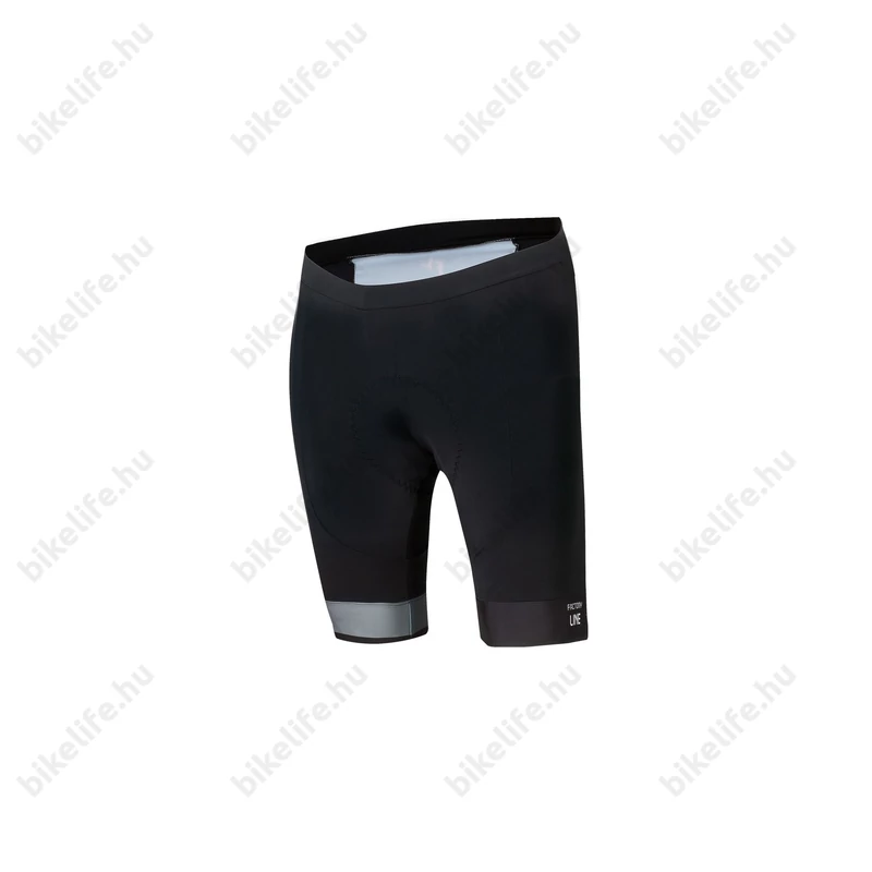 KTM Factory Line rövid nadrág kantár nélkül, betétes, fekete/szürke XXXL