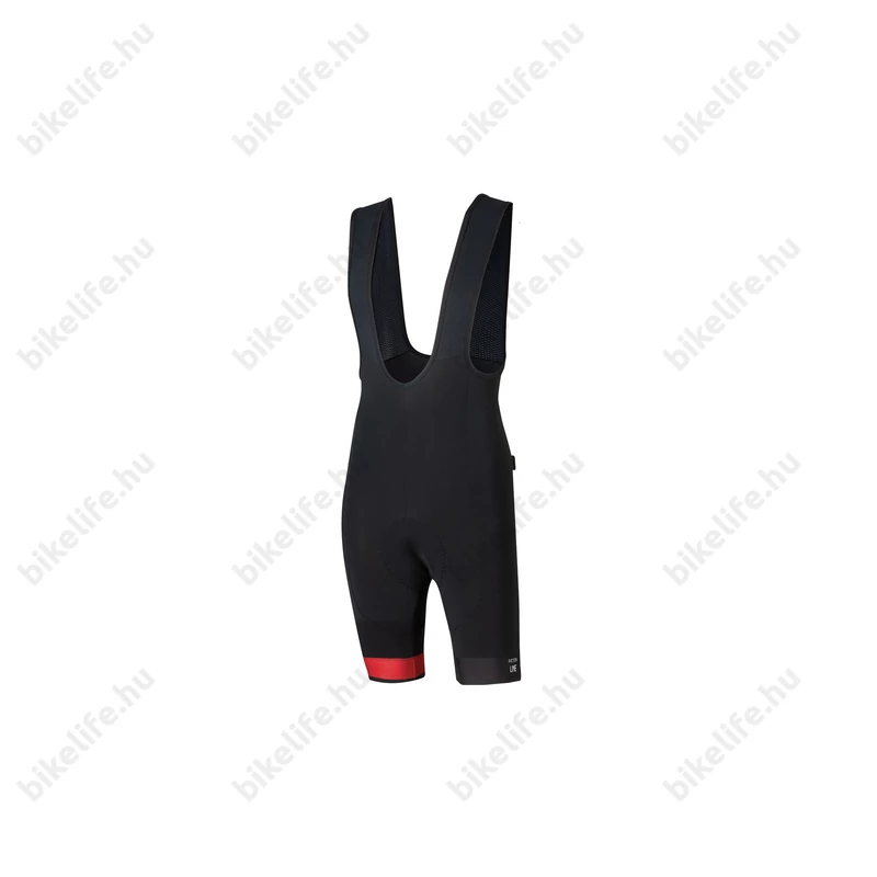 KTM Factory Line kantáros rövid nadrág fekete/piros XL