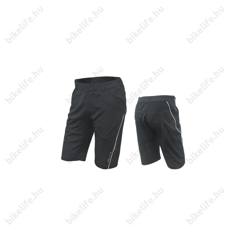 Kellys Lara női rövid nadrág kivehető betétes, fekete, XXL-es