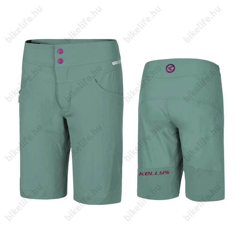 Kellys Vivid női rövid nadrág kivehető betétes, Blue, XL-es