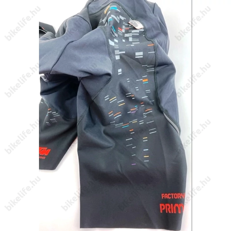 KTM Factory Prime kantáros rövid nadrág betétes black/rustle XXL
