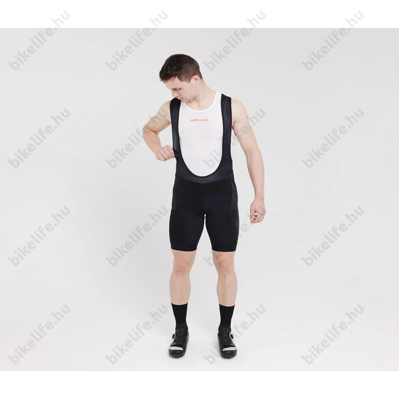 Kellys Vulcano kerékpáros rövidnadrág kantáros, unisex, M