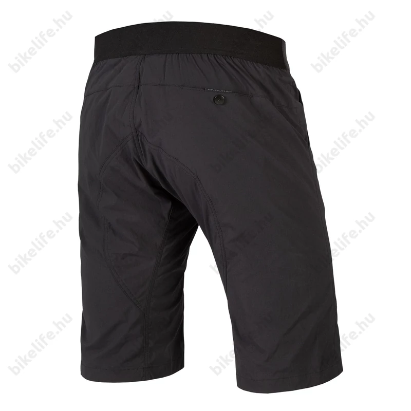 Endura Hummvee Lite Short kivehető betétes kerékpáros nadrág fekete XXL-es