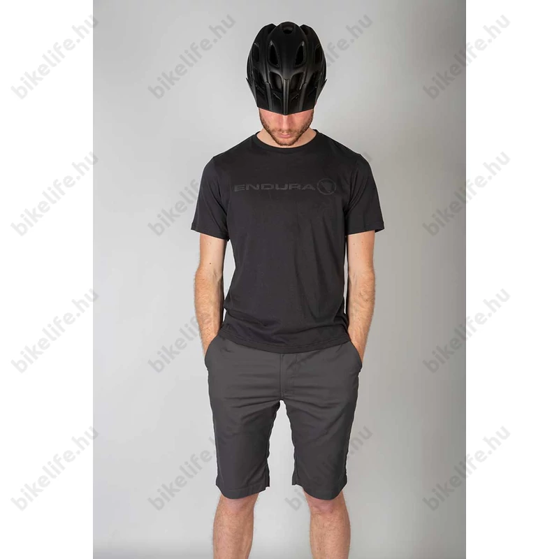 Endura Hummvee Chino Short kivehető betétes kerékpáros nadrág szürke XL-es